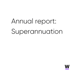 annual report superannuation