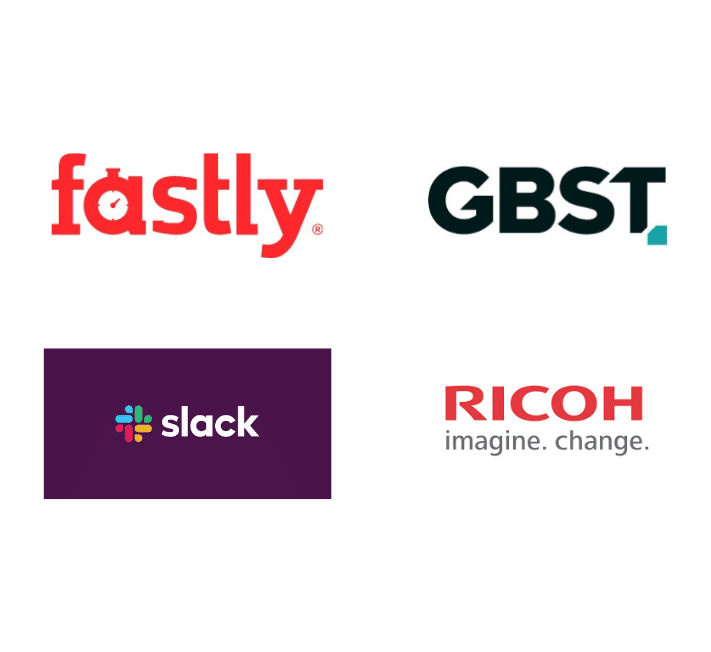 logos of four tech brands